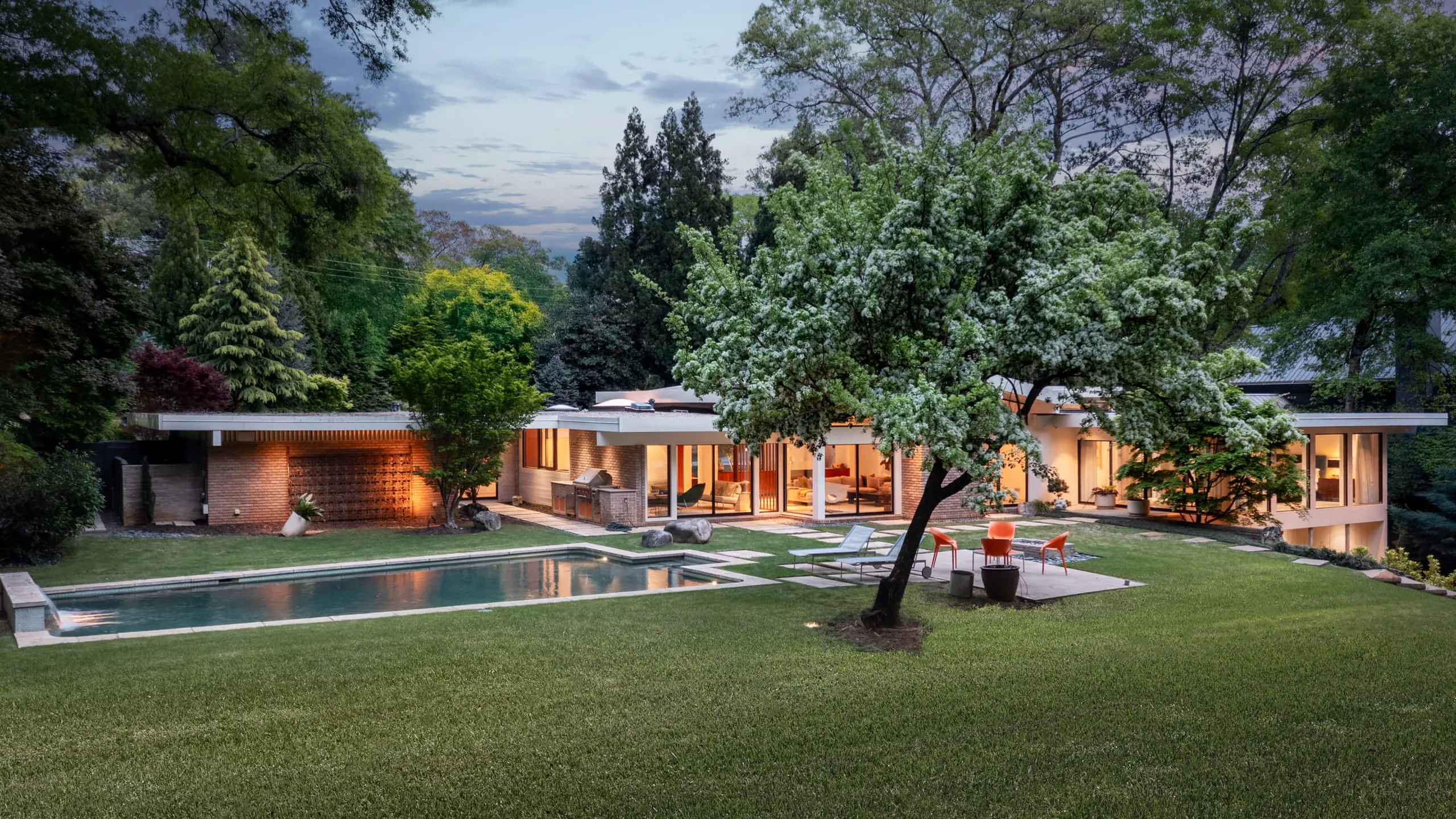 Poolside — The Ridgewood House
