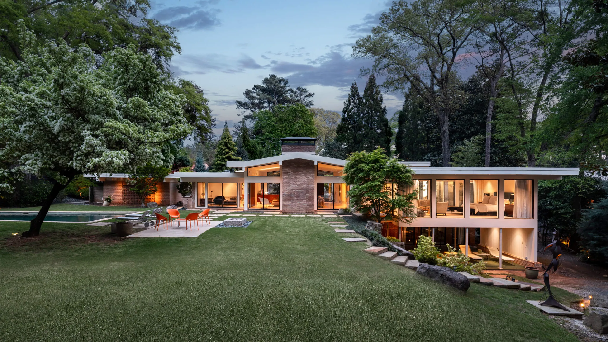Poolside — The Ridgewood House