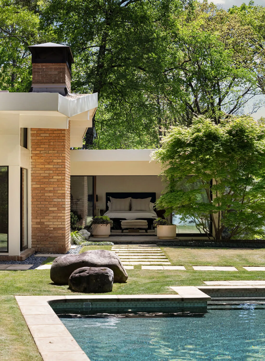 Poolside — The Ridgewood House
