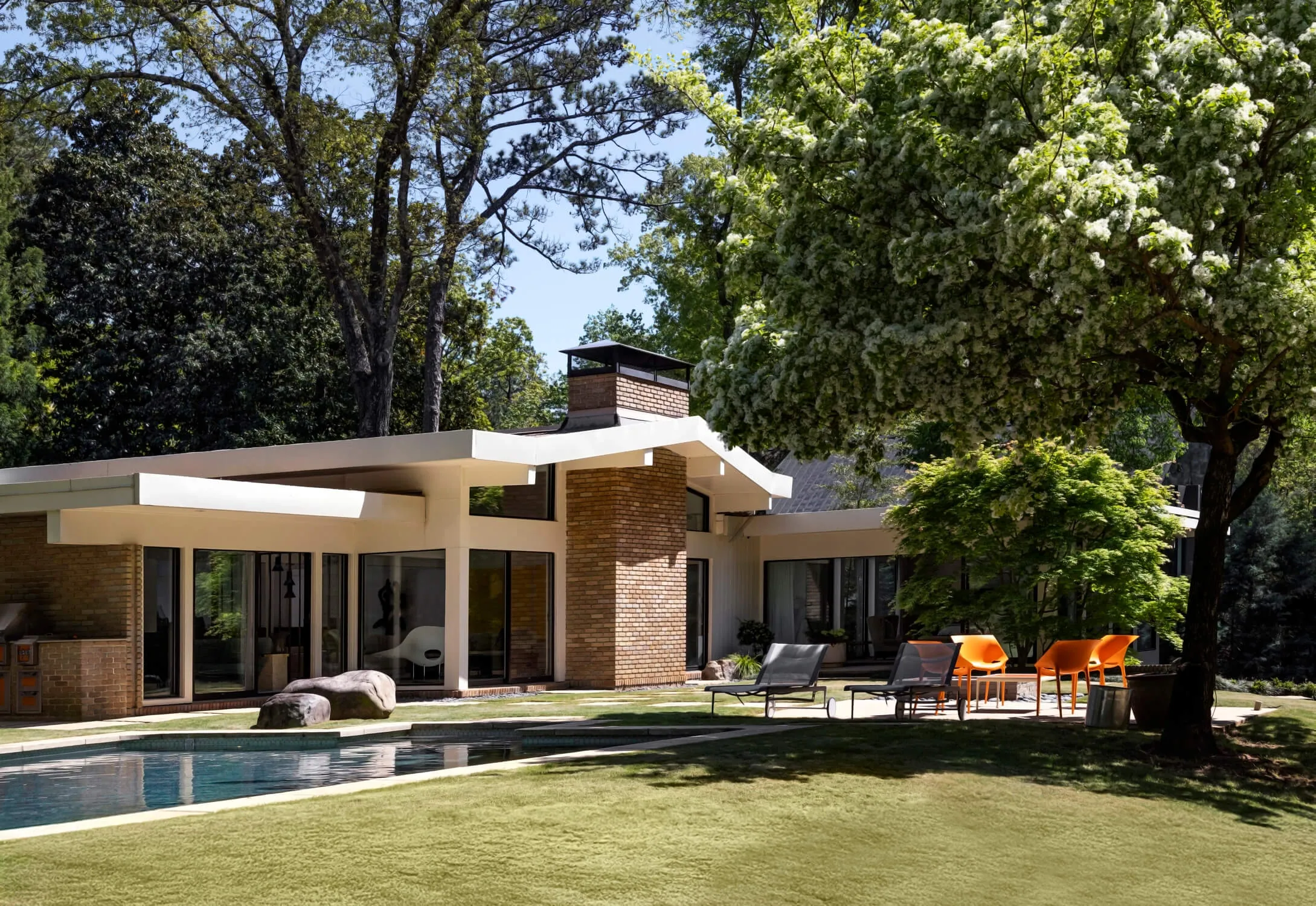 Poolside — The Ridgewood House