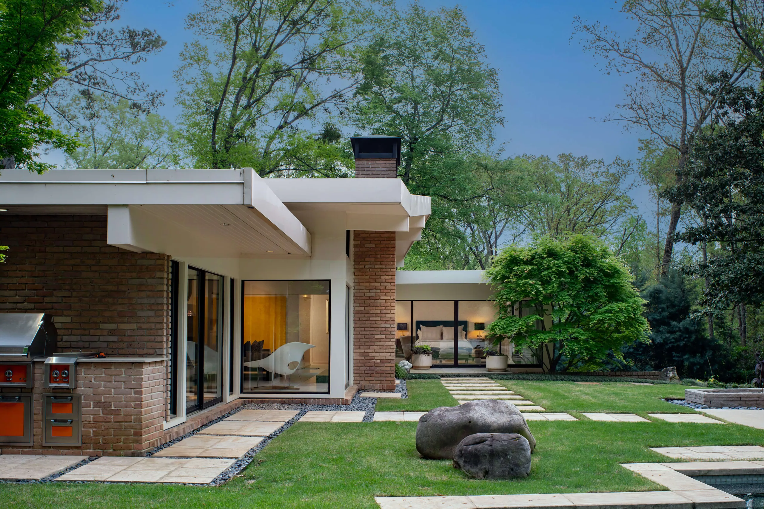 Poolside — The Ridgewood House